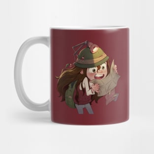 The Girl's Map Mug